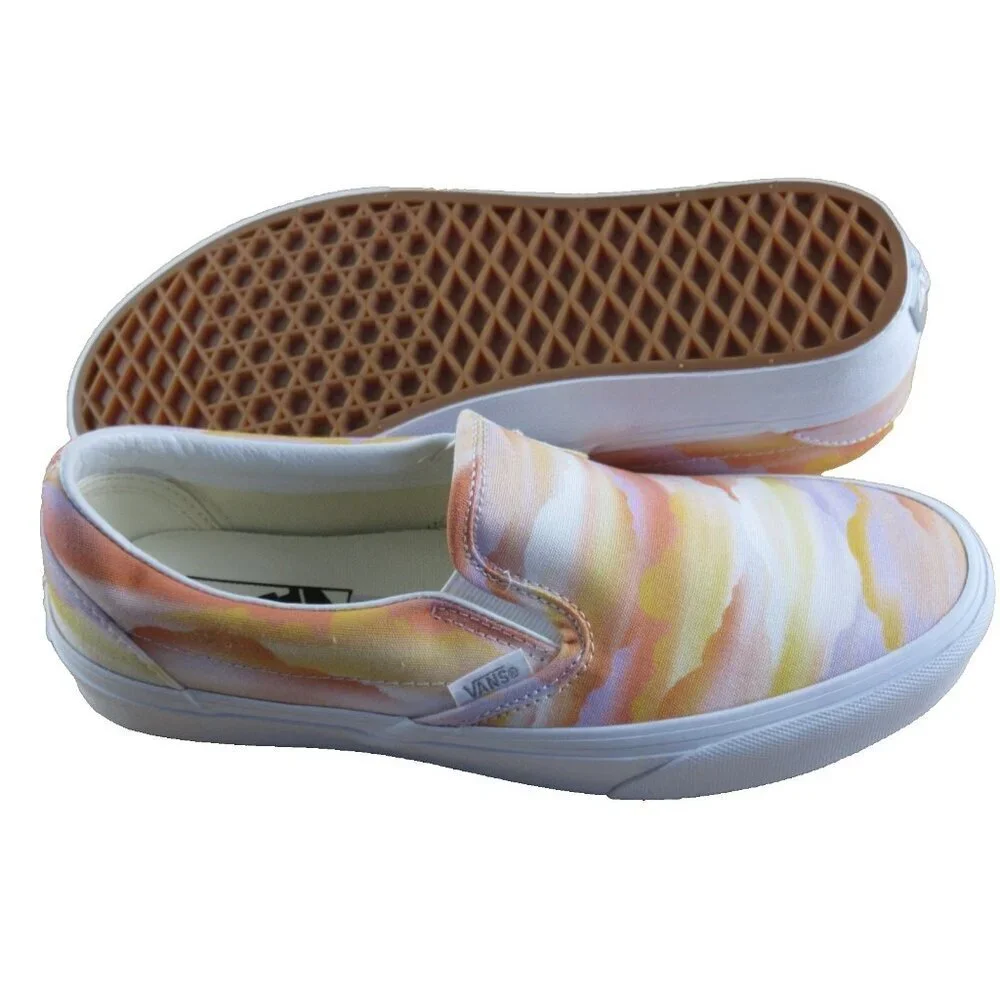 Vans Women's Classic Slip On Festival Dream Canvas Multi Shoes Sizes NIB